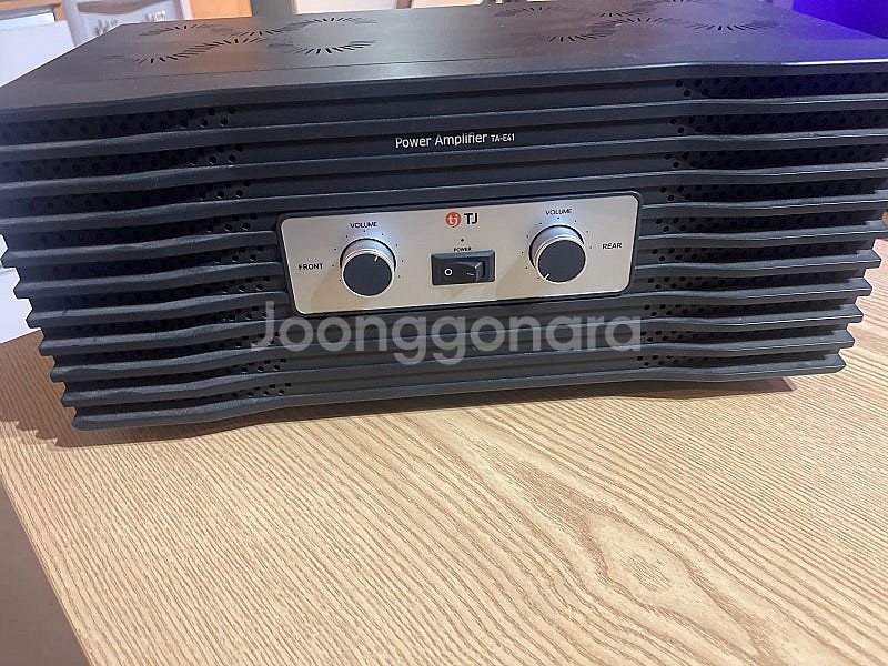 TJ 앰프 TA-E41 파워앰프--0