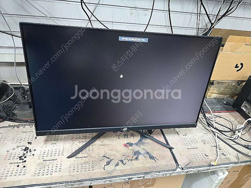 27인치 고해상도 QHD 모니터 저렴하게 팝니다. 그린...--1