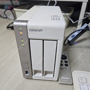 Qnap 큐냅 NAS 나스 TS-251 팝니다(wd red 8tb, 2tb 포함)