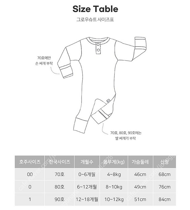 키스앤블러썸 로즈슈트 12-18m/ 아기옷/돌전후아기옷--3