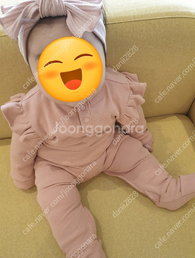 키스앤블러썸 로즈슈트 12-18m/ 아기옷/돌전후아기옷--8