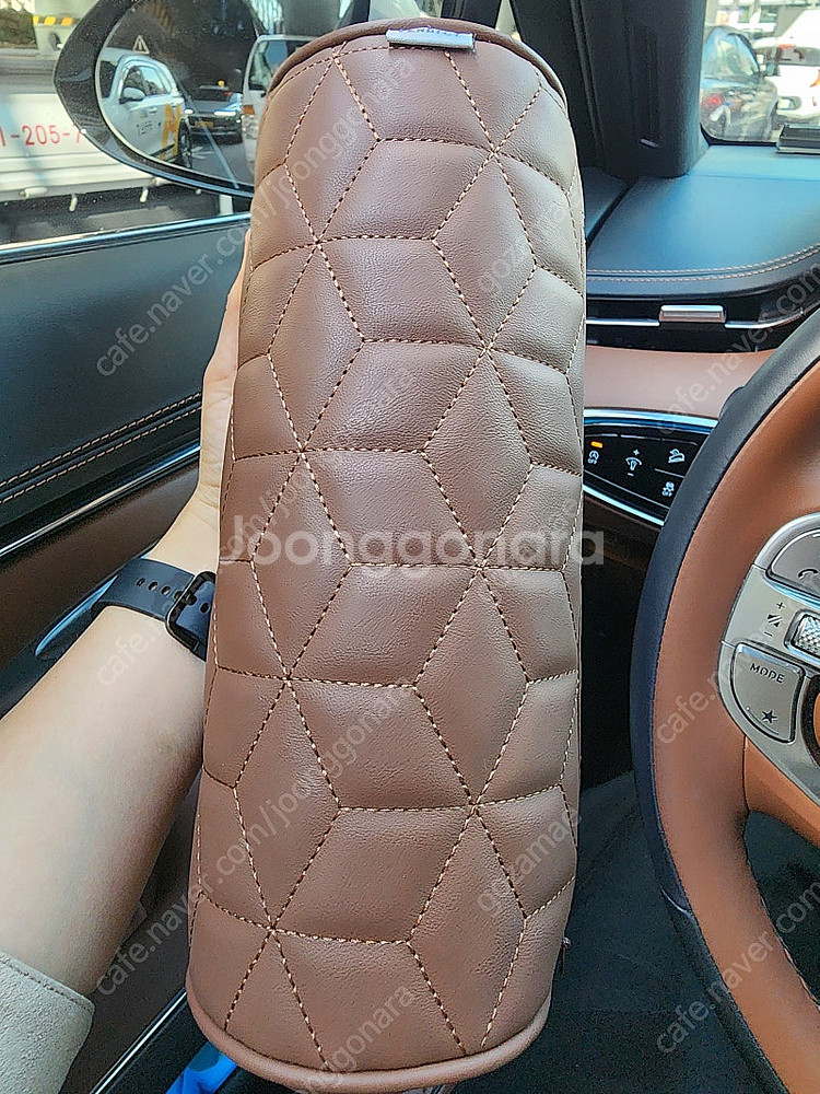 벤딕트 차량용 목쿠션 헤드레스트 목베개 목받침 (하바나...--1
