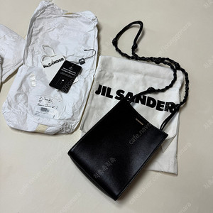 JILSANDER 질샌더 탱글백 스몰 블랙