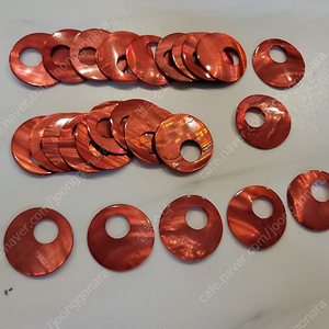 30mm 원형투각레드자개