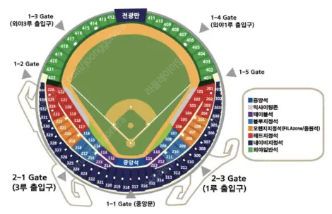 [잠실 한화] 8,9,10일 두산:한화 3루 레드,블루...--0