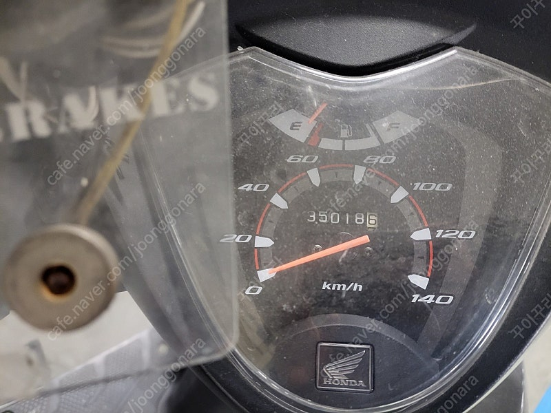 혼다 디오 스쿠터 판매합니다 (등록증상 108CC 차량)--3