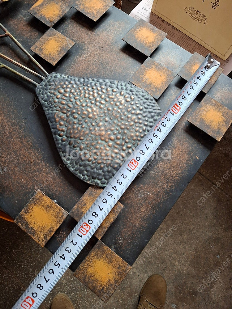 쳘재벽걸이 2개일괄 산수화 서각 각--3