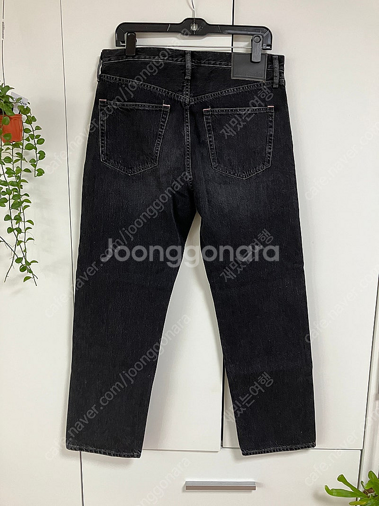 (새상품)아크네 2003 빈티지 블랙 데님 30x32--5