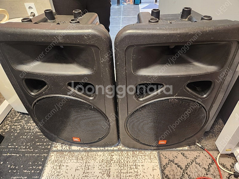 JBL 패시브 스피커 맥키 파워드앰프 팝니다.--0