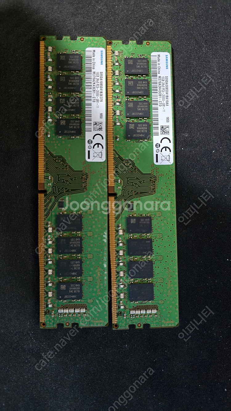 삼성 ddr4 2666 32gb (16x2) 팝니다--0