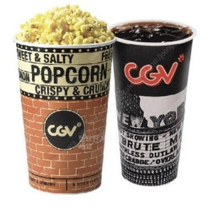 (스몰세트 할인가능) CGV 콤보 5천원 할인권 팝니다