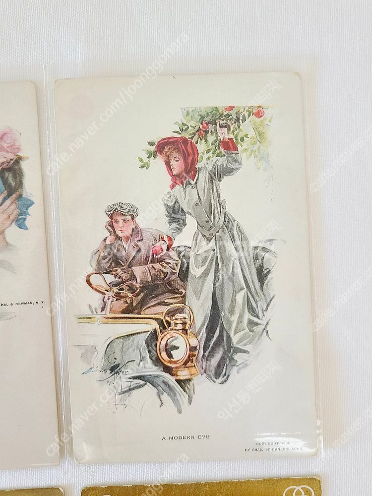 [추가할인] 해리슨피셔 빅토리안 레이디 여인 그림 앤틱...--4