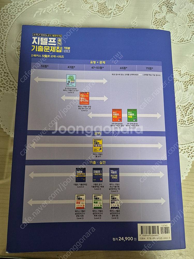 (새상품) 25년 최신판 지텔프 해커스 기출문제집 팝니...--1