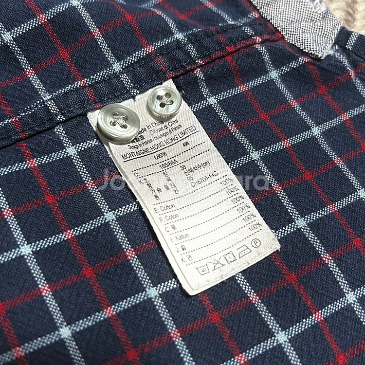 Lacoste 라코스테 정품 체크셔츠 판매합니다--5