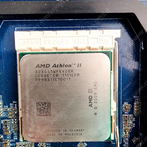 amd645 CPU +메인보드 세트