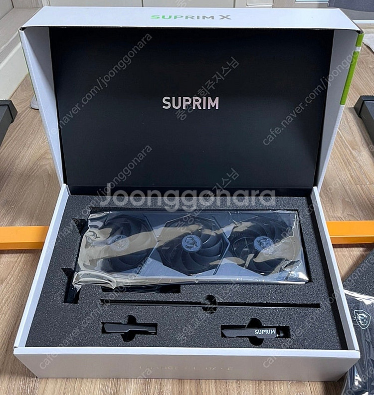 MSI RTX 3080 슈프림 X 10gb 풀박스 대구...--2