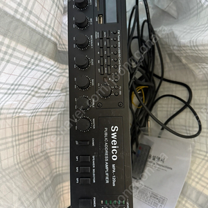 MPA-120us 앰프 및 MD-710v 다이내믹 마이크