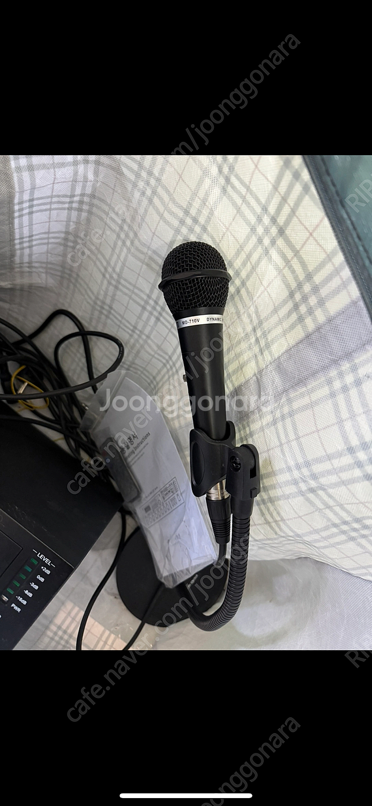 MPA-120us 앰프 및 MD-710v 다이내믹 마이크--1