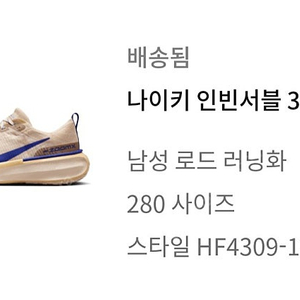 나이키 인빈서블3 280