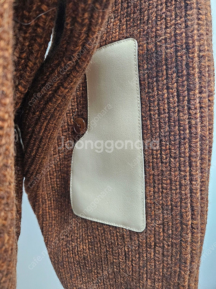 이얼즈어고 로버 울 가디건 01-2 두꺼운 버전 멜란지...--6