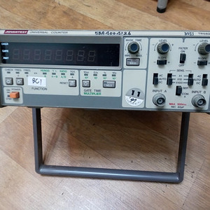ADVANTEST 유니버설 카운터 TR5821 1mHz ~ 120MHz