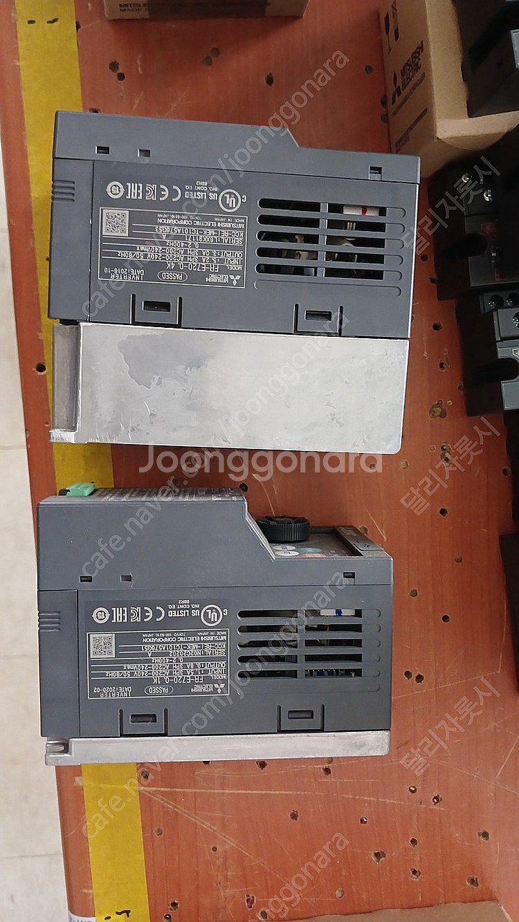 인버터 LS- sv400fp5-2/ 미쯔비시 FR-E7...--1