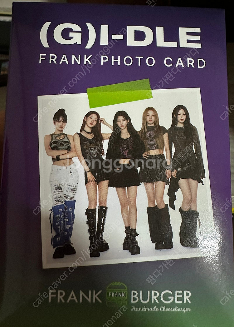 프랭크버거 여자아이들 포토카드 팝니다--0