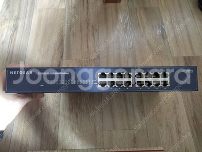 망장비 NETGEAR 넷기어 JFS516 인터넷 16포트 스위치 허브 (택포 1만)--2