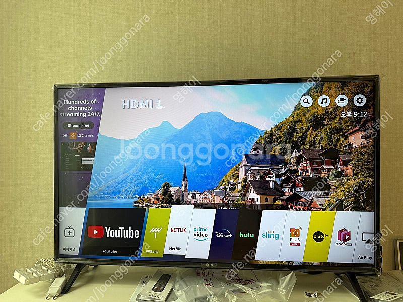 LG 스마트티비 43UK6300PUE 판매합니다--0
