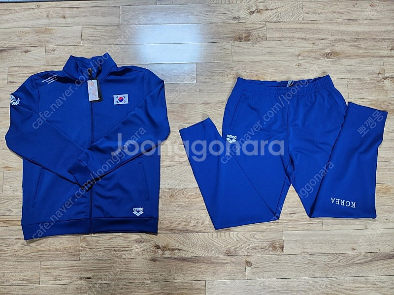 [2XL] 새상품 아레나 국가대표 트레이닝복 세트--0