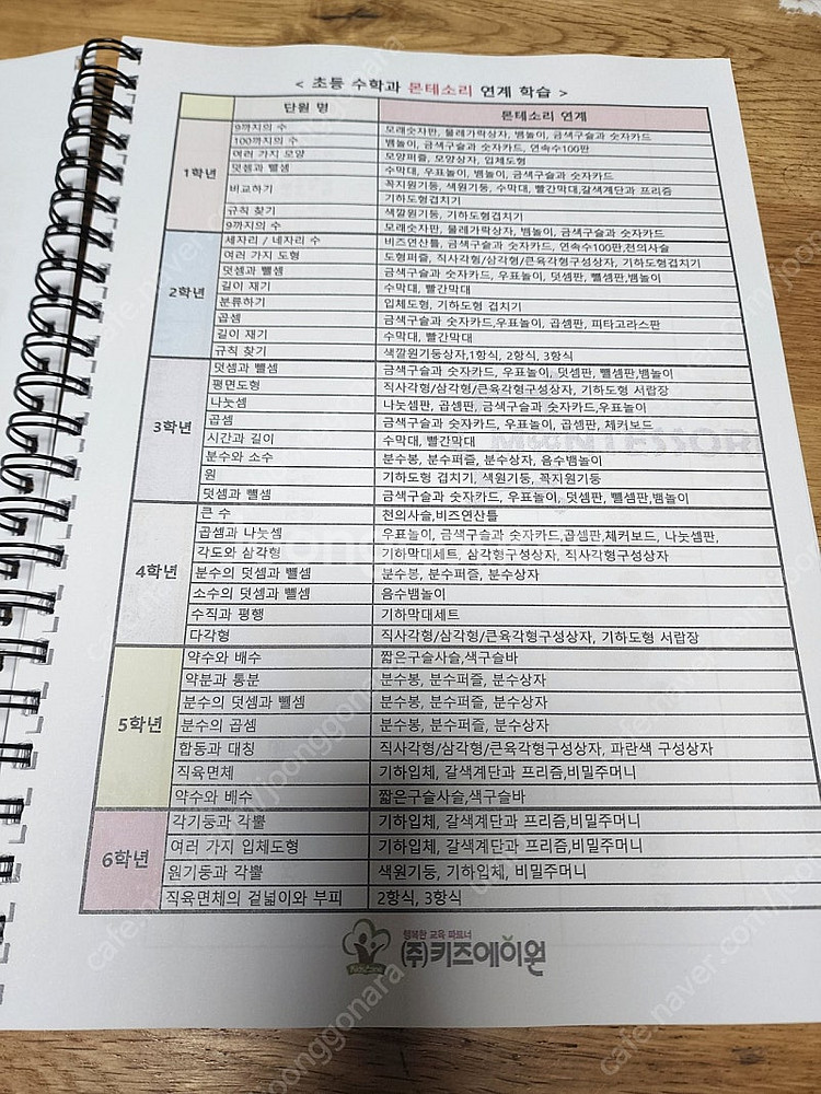 키즈에이원 몬테소리 밸런스N(고리3개 새거,--2