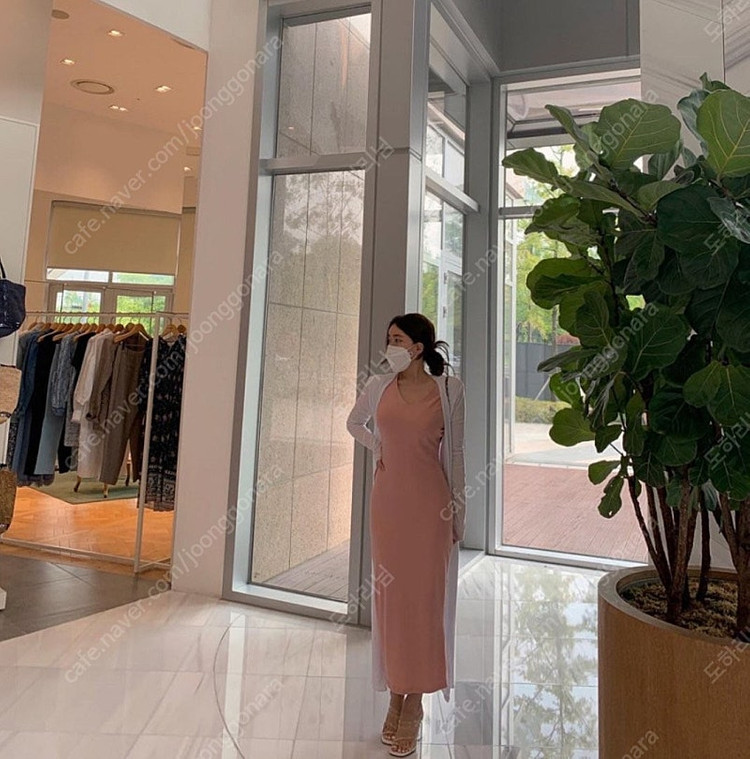 [미사용]엔뉴엘 썸머 무드 브이넥 원피스 이미지