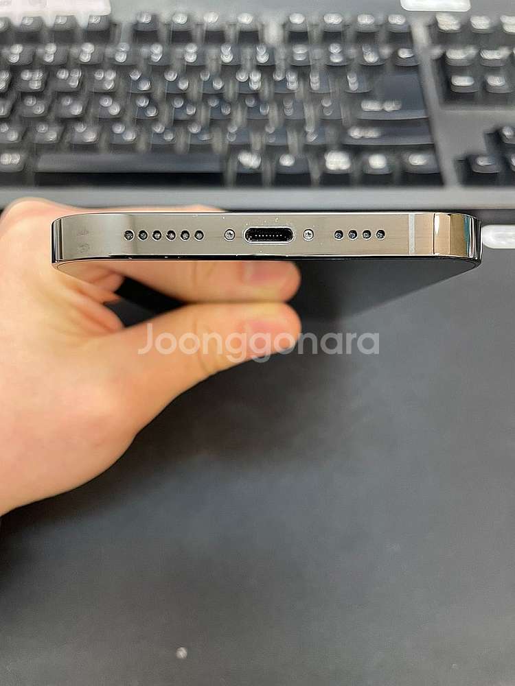 아이폰14프로맥스 블랙 256GB 상태좋은 중고89만팝...--5