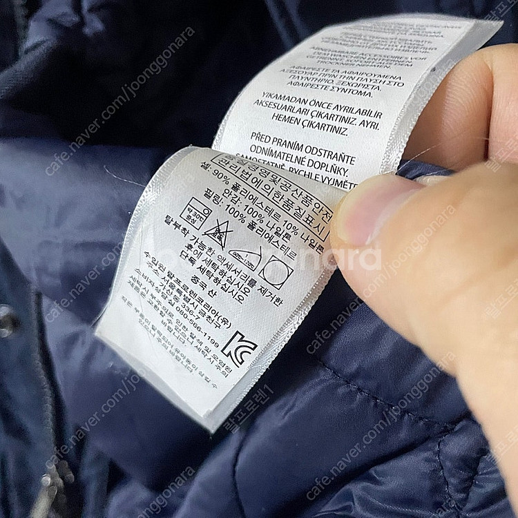 폴로 랄프로렌 M65 견장 누빔 야상점퍼 네이비 S (...--6