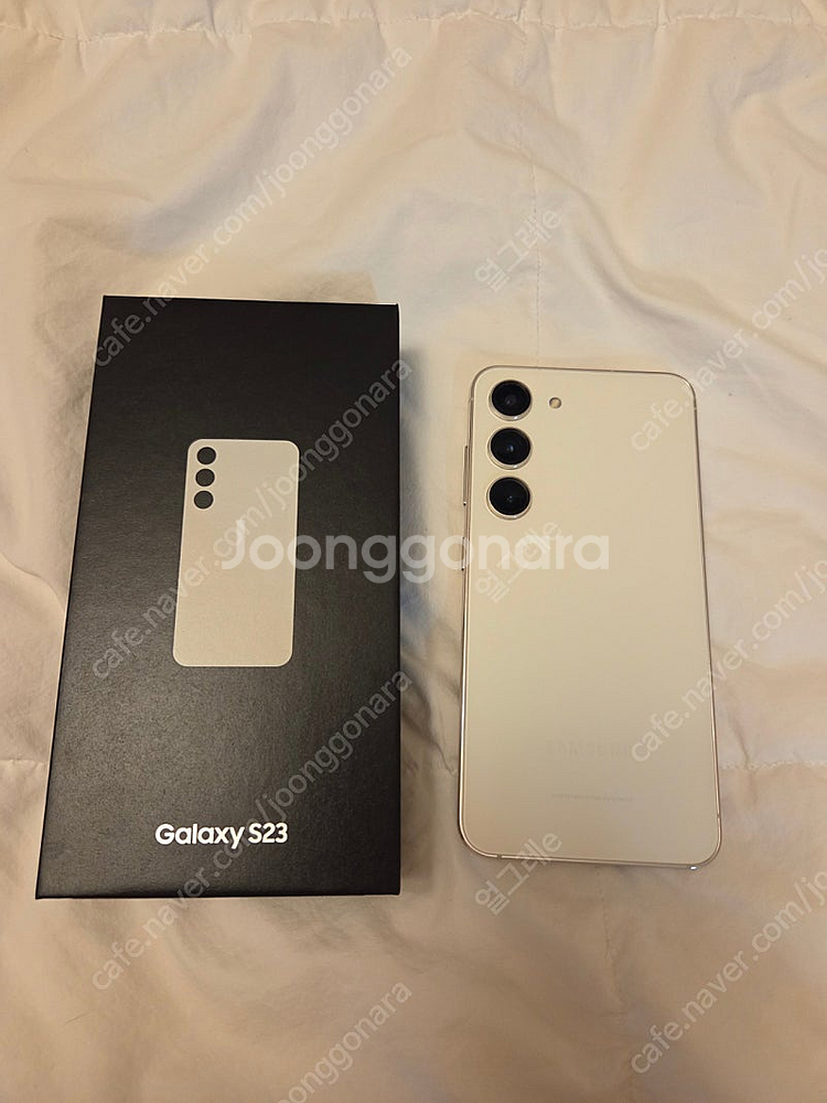 갤럭시 S23 512GB 크림 색상--0