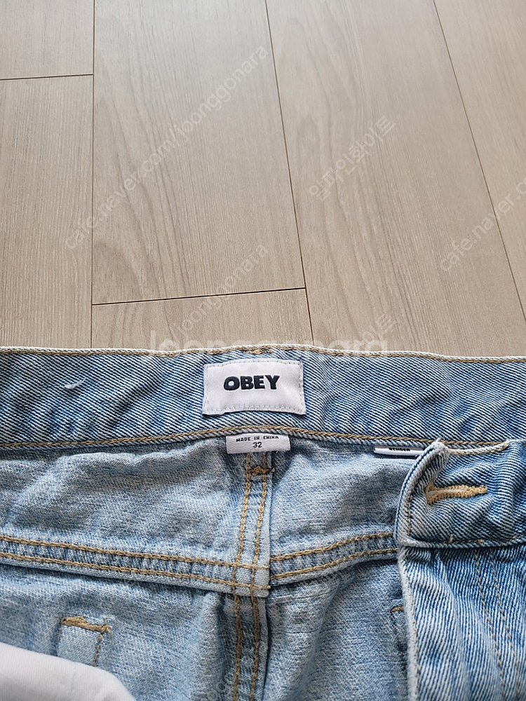 obey 오베이 연청바지--1