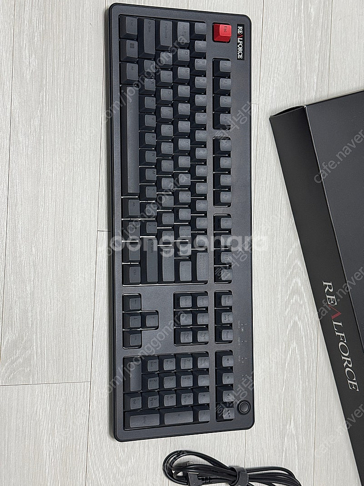 리얼포스 R3HB11 판매합니다(블랙, 45g 균등)--0