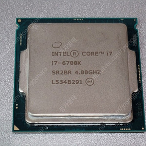 인텔 i7-6700K CPU