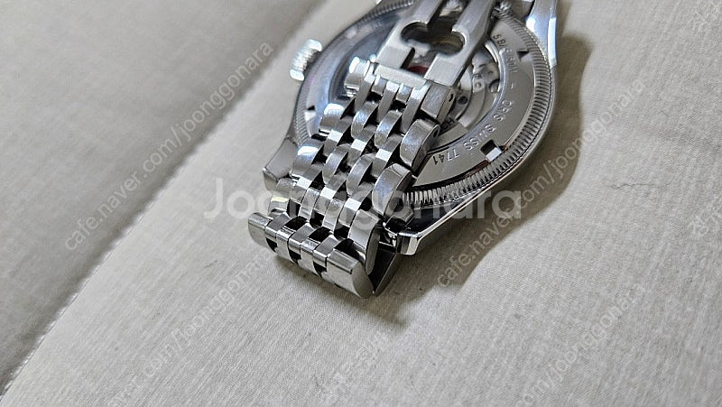 오리스 빅크라운 포인터데이트 40mm 검판 팝니다--2