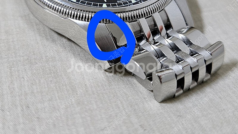 오리스 빅크라운 포인터데이트 40mm 검판 팝니다--5