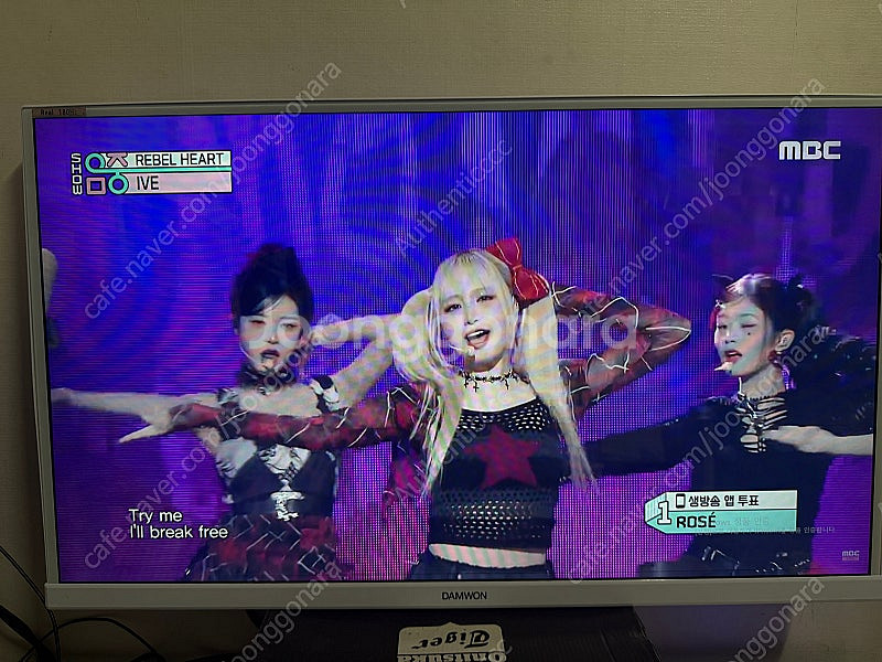 담원 32인치 180hz 모니터--0