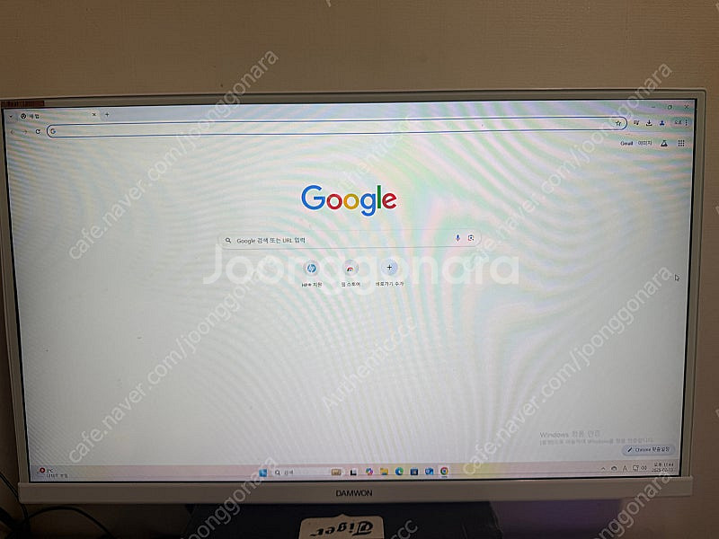 담원 32인치 180hz 모니터--1