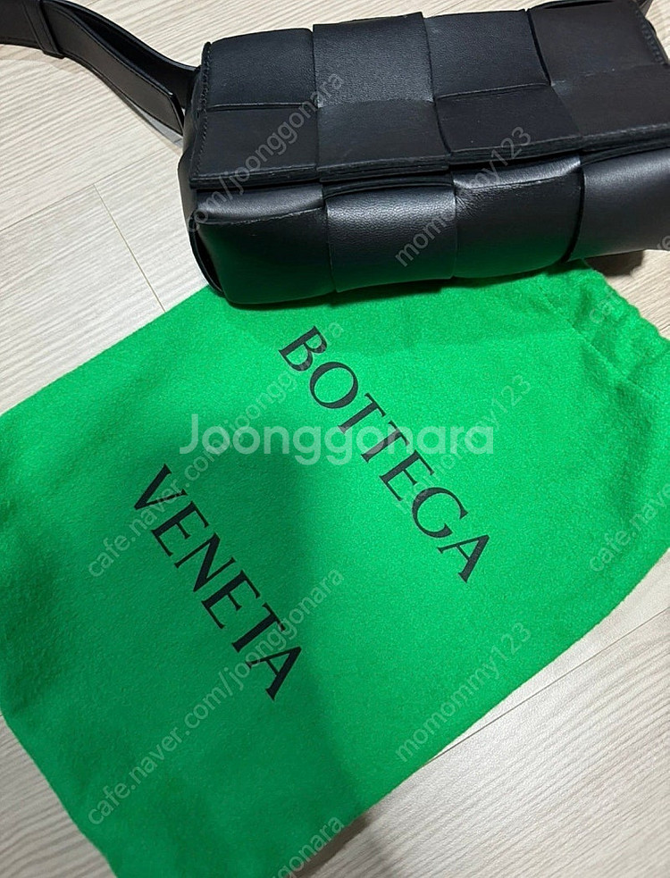 보테가베네타 카세트백 벨트백 블랙 정품--3
