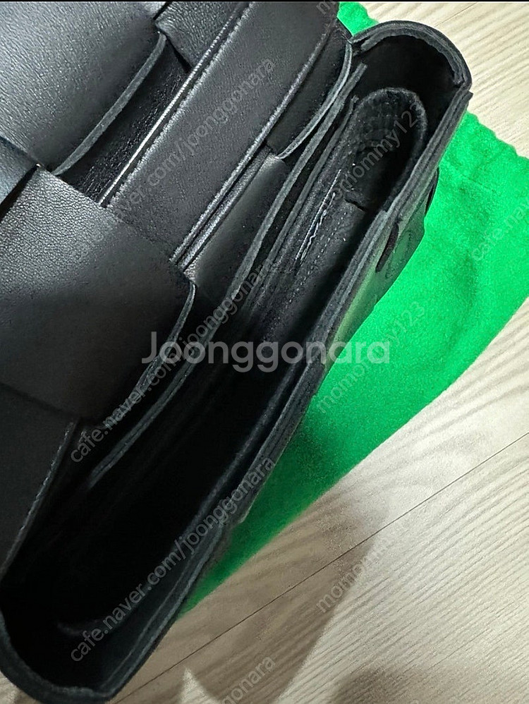 보테가베네타 카세트백 벨트백 블랙 정품--4