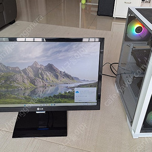 라이젠5 4600G 16기가 256m.2 1tera hdd(2.5) 모니터 포함