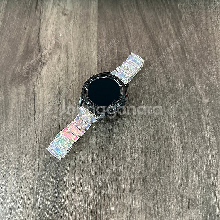 갤럭시 워치4클래식 블랙 42MM 액정S급 충전케이블포...--0