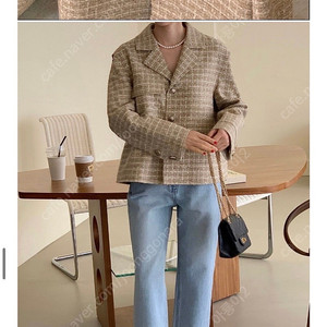 보웬 문 트위드자켓 프리