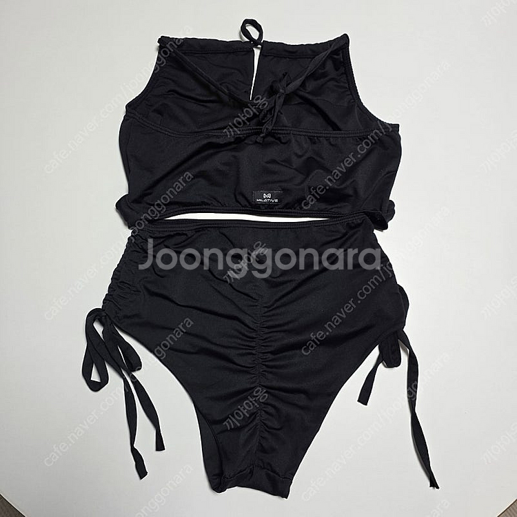 (반택포) 밀라티브 머메이드 폴웨어 블랙 세트 m--1