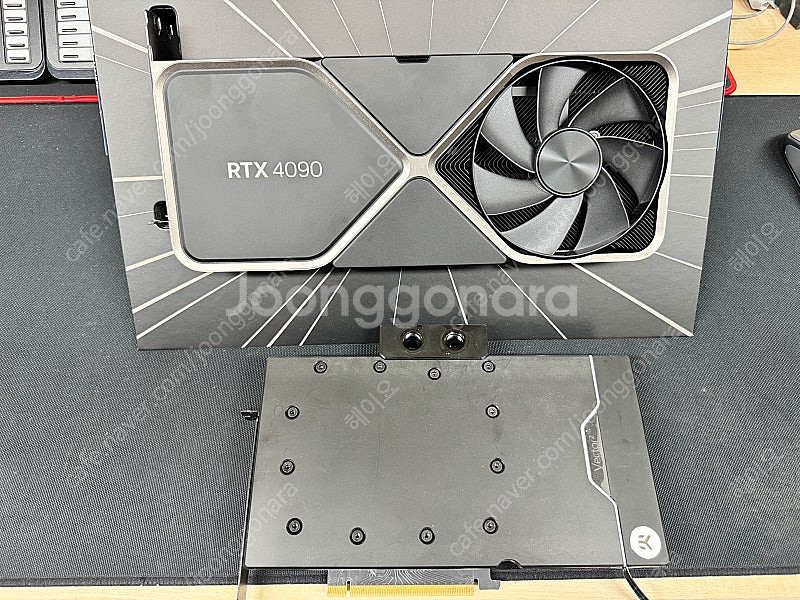 RTX 4090 FE + EK 워터블럭 판매 합니다--0