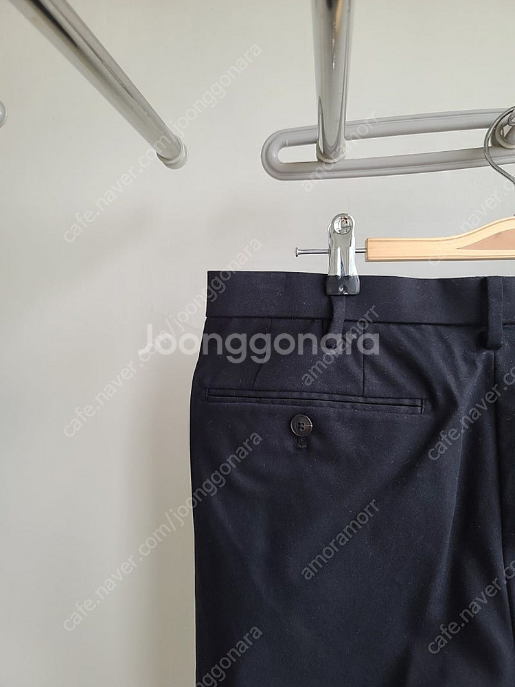 남성 UNIQLO Men black pants 유니클로...--5